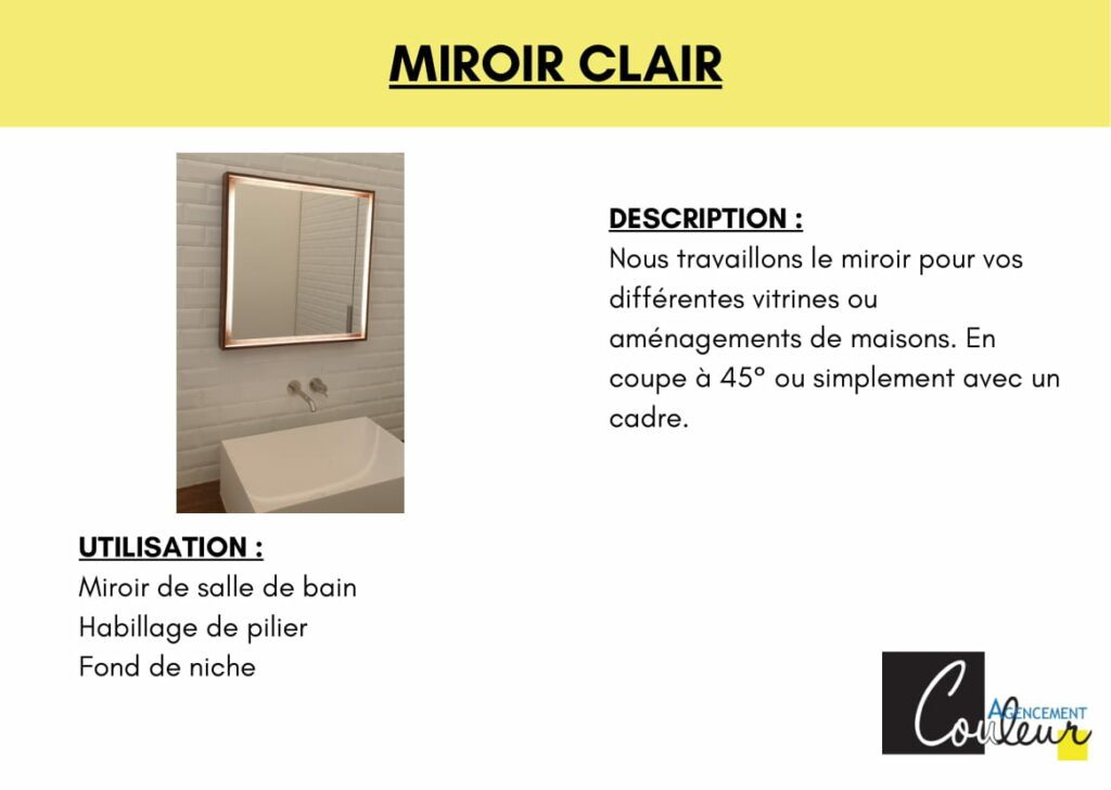 NIVEAU 5 - Verre-Miroir - Miroir clair-1